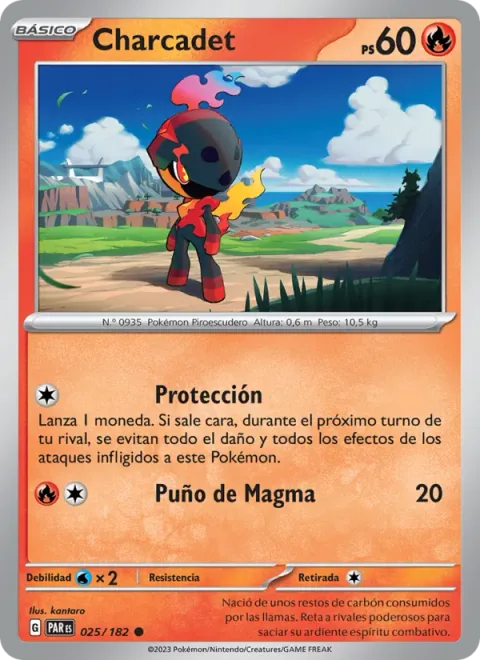 Charcadet [Protect | Magma Punch]