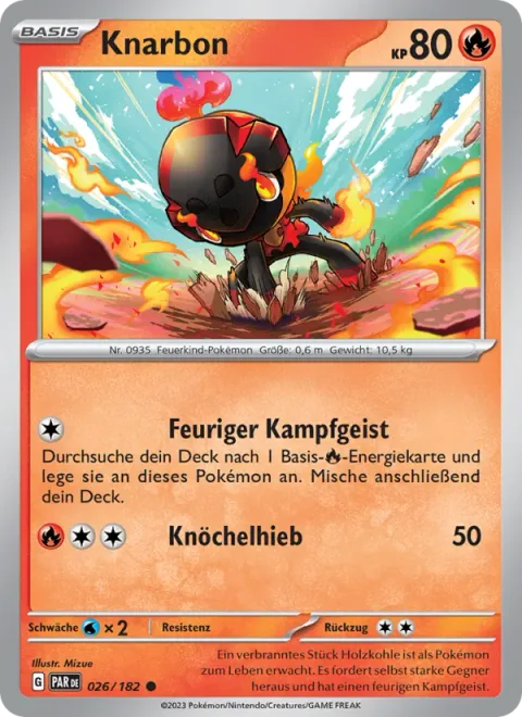 Charcadet [Fiery Fighting Spirit | Knuckle Punch]