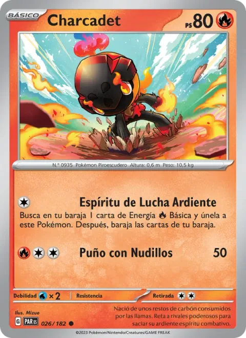 Charcadet [Fiery Fighting Spirit | Knuckle Punch]