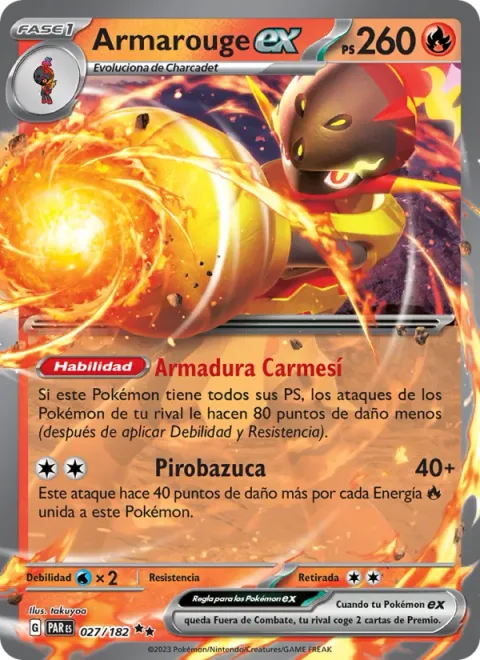 Armarouge ex [Crimson Armor | Scorching Bazooka]