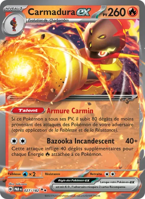 Armarouge ex [Crimson Armor | Scorching Bazooka]