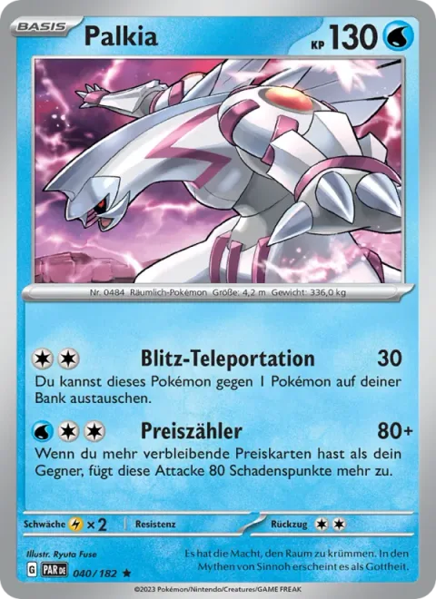 Palkia [Teleportation Burst | Prize Count]