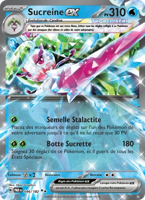 Tsareena ex [Icicle Sole | Trop Kick]