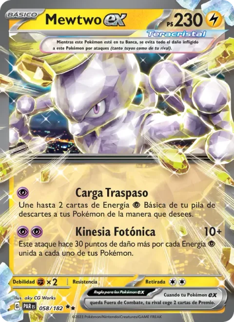 Mewtwo ex [Transfer Charge | Photon Kinesis]