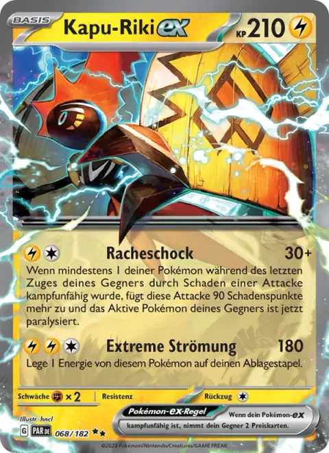 Tapu Koko ex [Vengeful Shock | Extreme Current]