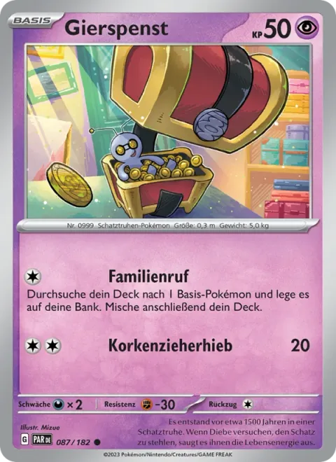 Gimmighoul [Call for Family | Corkscrew Punch]