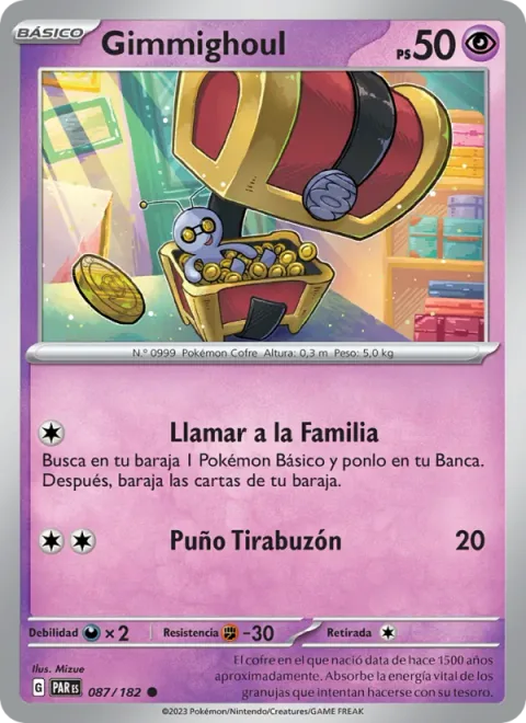 Gimmighoul [Call for Family | Corkscrew Punch]