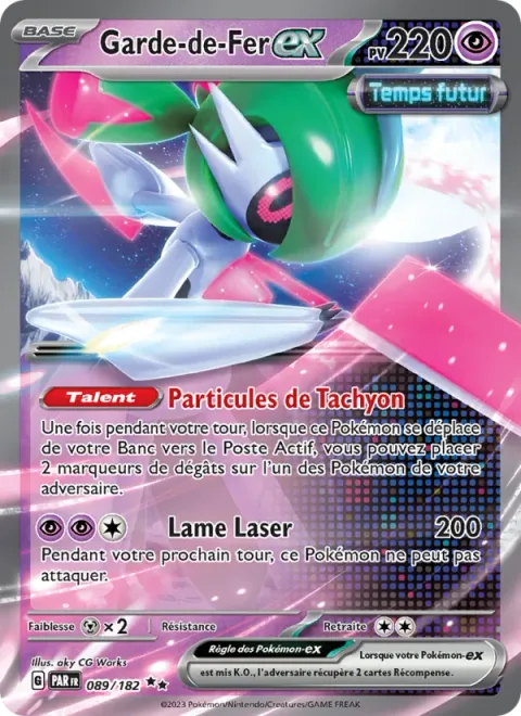 Iron Valiant ex [Tachyon Bits | Laser Blade]