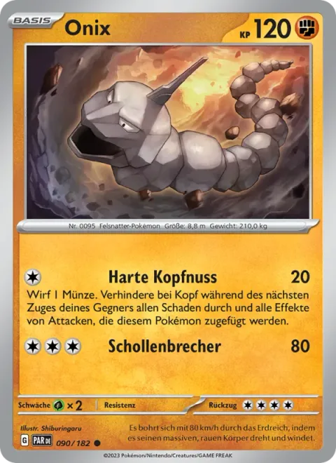 Onix [Hard Headbutt | Land Crush]