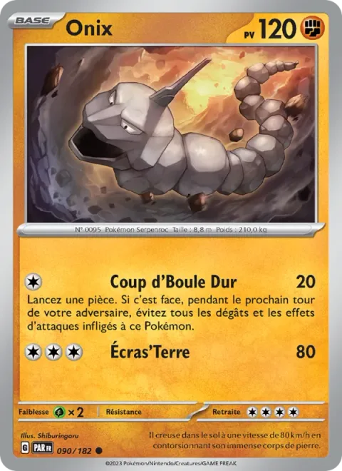 Onix [Hard Headbutt | Land Crush]