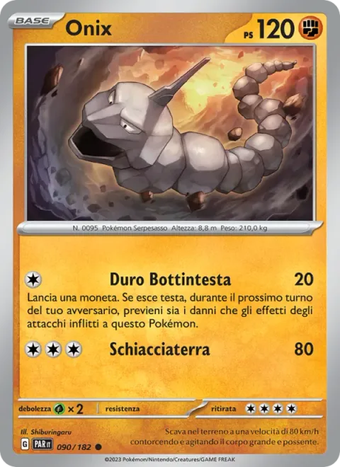 Onix [Hard Headbutt | Land Crush]