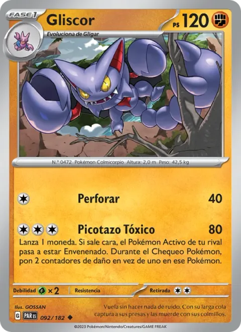 Gliscor [Pierce | Toxic Sting]