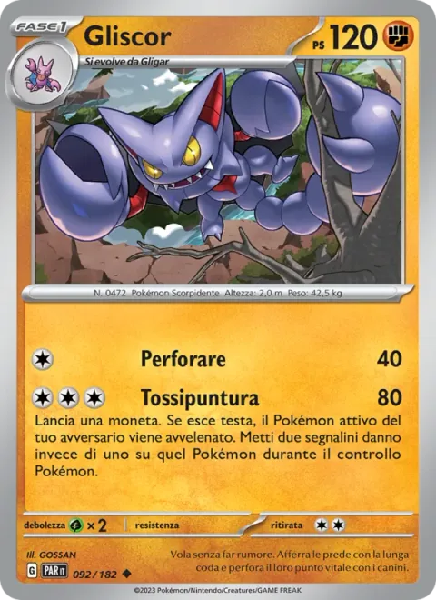 Gliscor [Pierce | Toxic Sting]