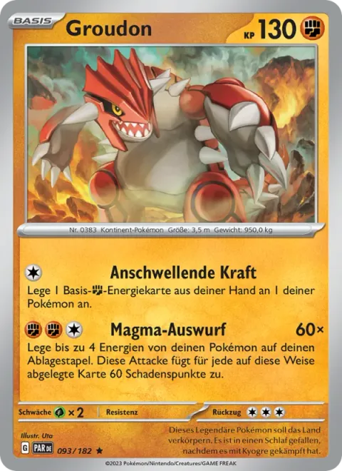Groudon [Swelling Power | Magma Purge]