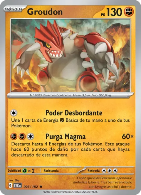 Groudon [Swelling Power | Magma Purge]