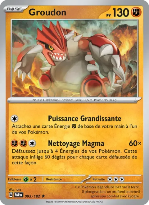 Groudon [Swelling Power | Magma Purge]