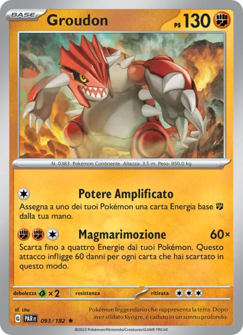 Groudon [Swelling Power | Magma Purge]