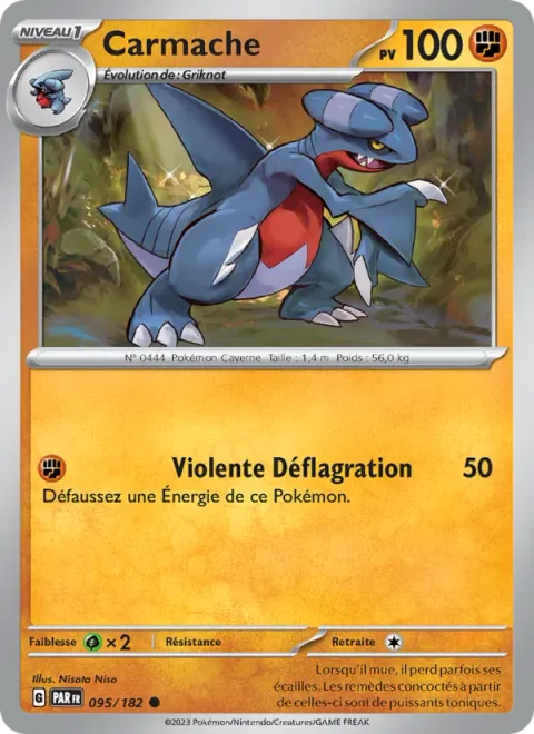 Gabite [Power Blast]