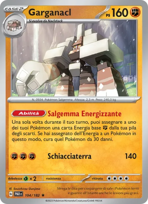 Garganacl [Energizing Rock Salt | Land Crush]
