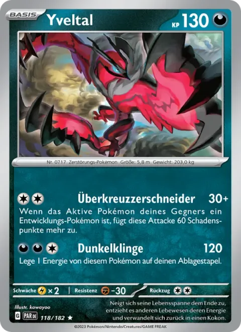 Yveltal [Cross-Cut | Dark Edge]
