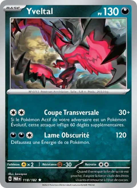 Yveltal [Cross-Cut | Dark Edge]