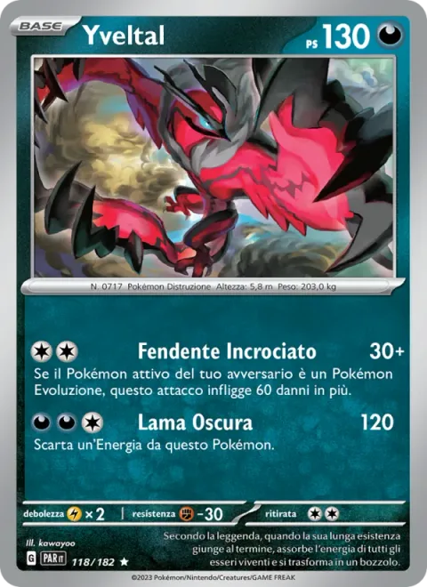Yveltal [Cross-Cut | Dark Edge]