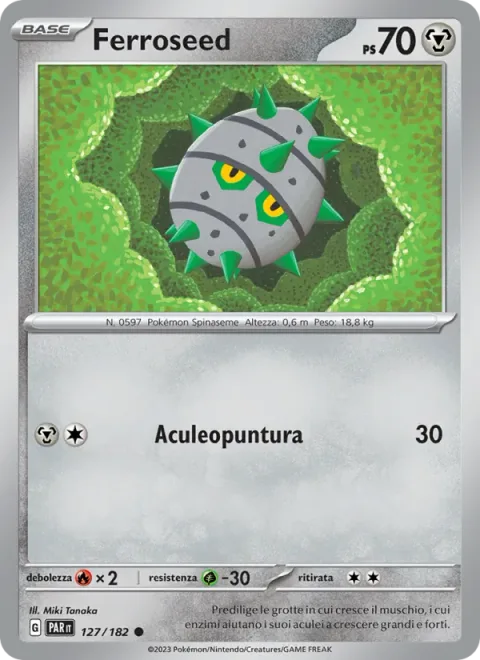 Ferroseed [Spike Sting]