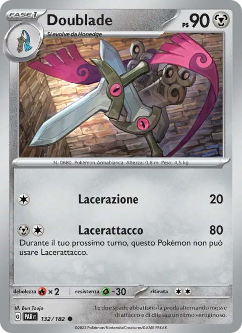 Doublade [Slash | Slashing Strike]