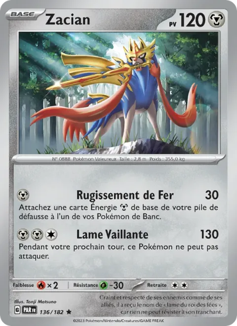 Zacian [Iron Roar | Brave Blade]