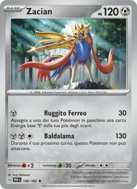 Zacian [Iron Roar | Brave Blade]