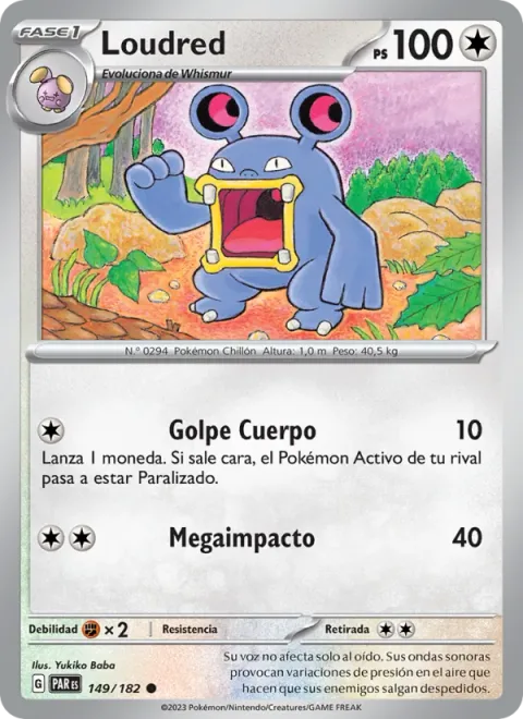 Loudred [Body Slam | Mega Impact]