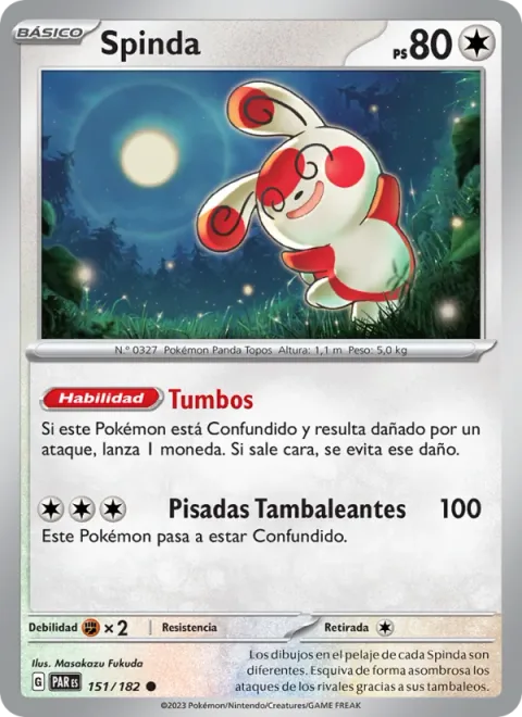 Spinda [Tangled Feet | Teetering Steps]