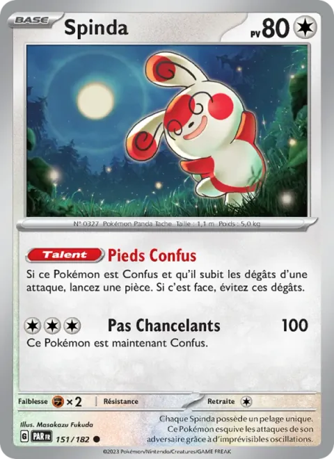 Spinda [Tangled Feet | Teetering Steps]