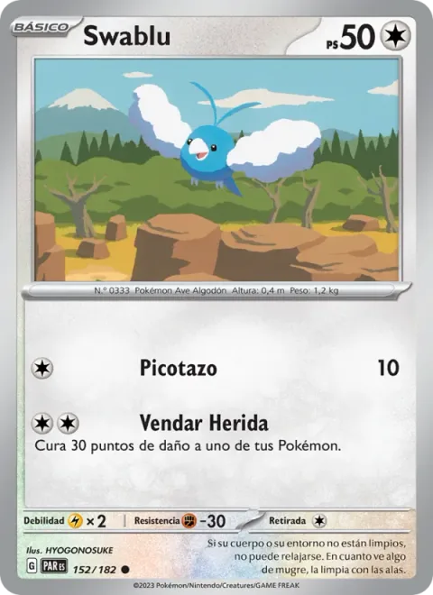 Swablu [Peck | Bind Wound]