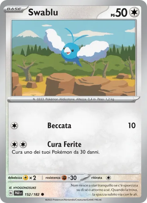 Swablu [Peck | Bind Wound]