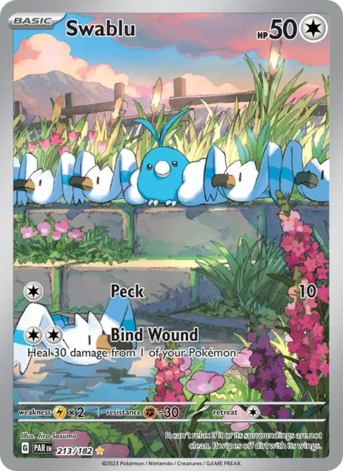 Swablu [Peck | Bind Wound]