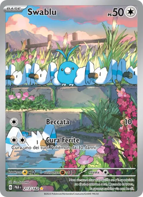 Swablu [Peck | Bind Wound]