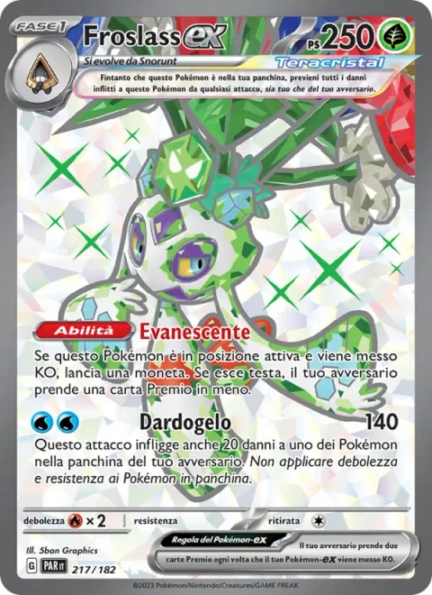 Froslass ex [Evanescent | Frost Bullet]