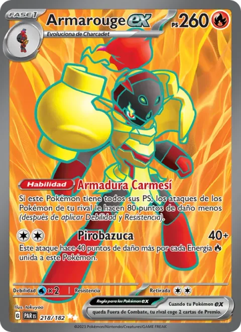 Armarouge ex [Crimson Armor | Scorching Bazooka]