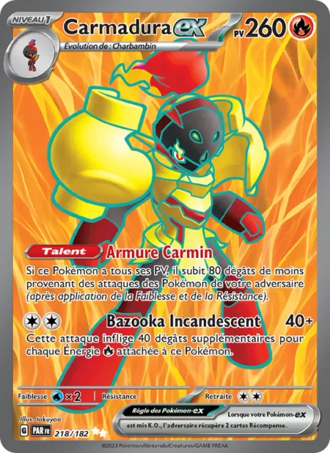 Armarouge ex [Crimson Armor | Scorching Bazooka]