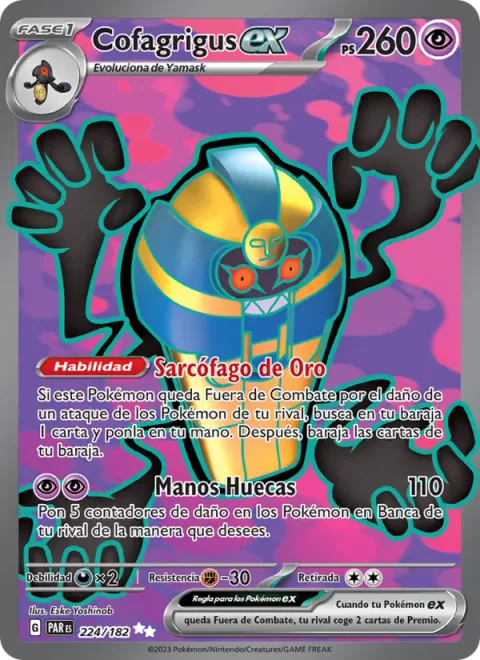 Cofagrigus ex [Gold Coffin | Hollow Hands]