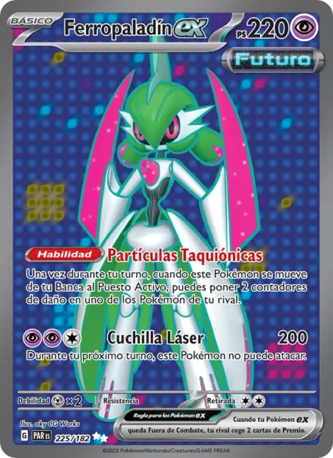 Iron Valiant ex [Tachyon Bits | Laser Blade]