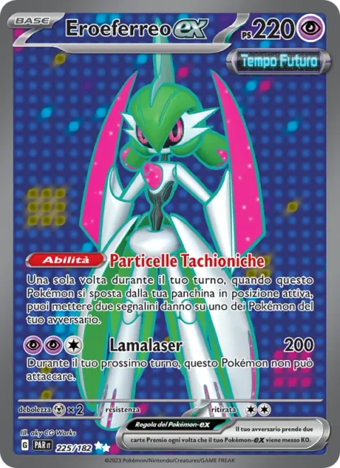 Iron Valiant ex [Tachyon Bits | Laser Blade]