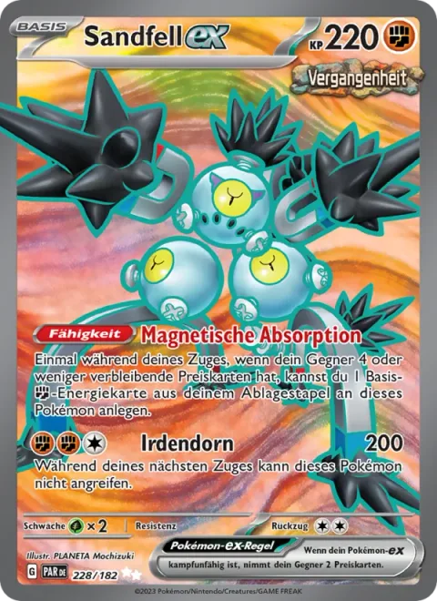 Sandy Shocks ex [Magnetic Absorption | Earthen Spike]