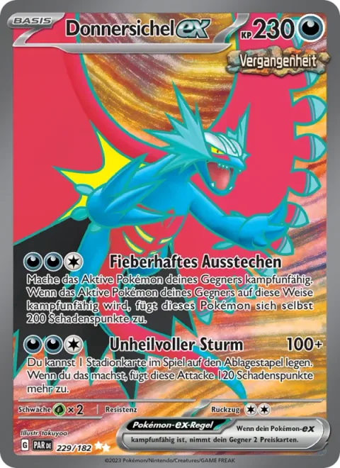 Roaring Moon ex [Frenzied Gouging | Calamity Storm]