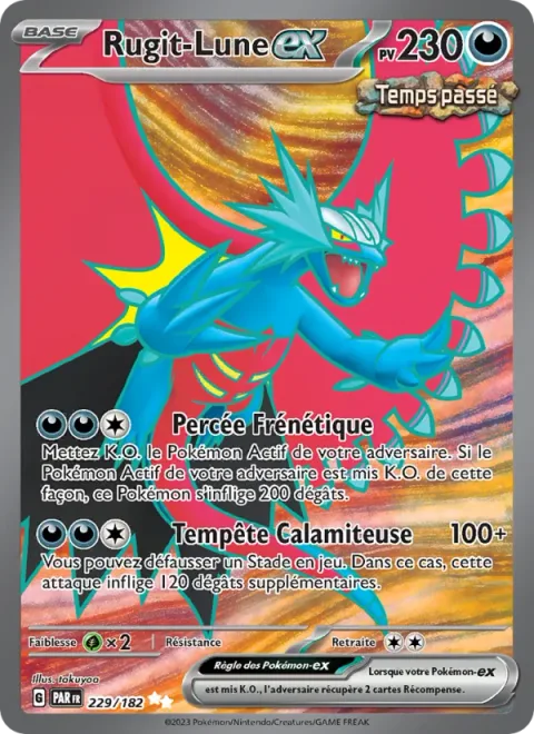 Roaring Moon ex [Frenzied Gouging | Calamity Storm]