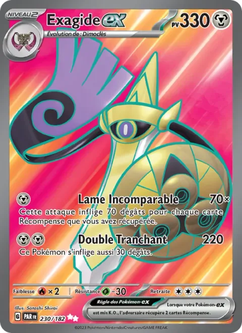 Aegislash ex [Peerless Edge | Double-Edged Slash]