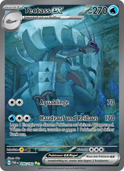 Golisopod ex [Aqua Blade | Swing and Skedaddle]