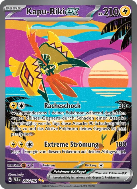 Tapu Koko ex [Vengeful Shock | Extreme Current]