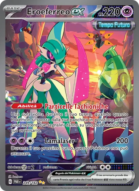 Iron Valiant ex [Tachyon Bits | Laser Blade]